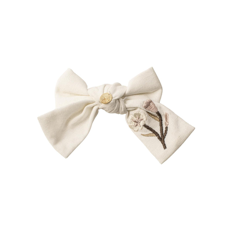 CP6625 CHERIE LARGE EMBROIDERED BOW