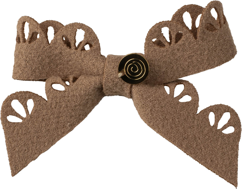 CP6753 CHERIE SCALLOPED WOOL BOW