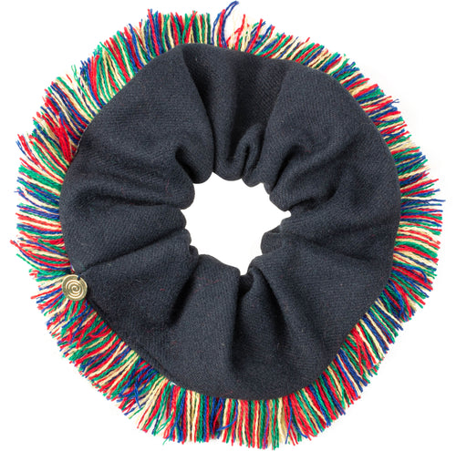 P6710 CHERIE FRINGE OVERSIZED SCRUNCHY