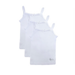 f203 feathers girls rib white vests