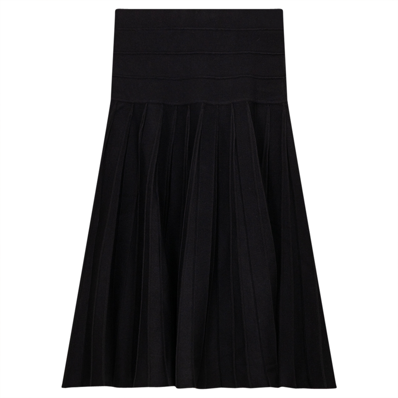 DICIANNOVE LADIES DROP WAIST FRONT PLEAT 27" SKIRT WB2CM8124SE