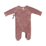 LILETTE VELOUR WRAP FOOTIE