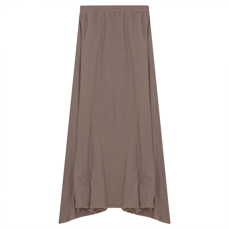 THE NORWAY CLUB LADIES MAXI FRINGE SKIRT SB2CM7929SL