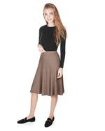 SLIM SKIRT UPTOWN KNIT RIB SKIRT