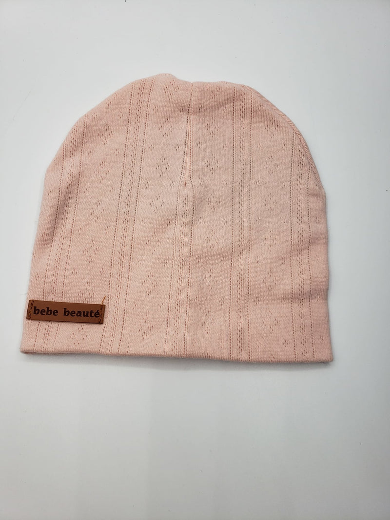 BEBE BEAUTE POINTELLE BEANIE 711